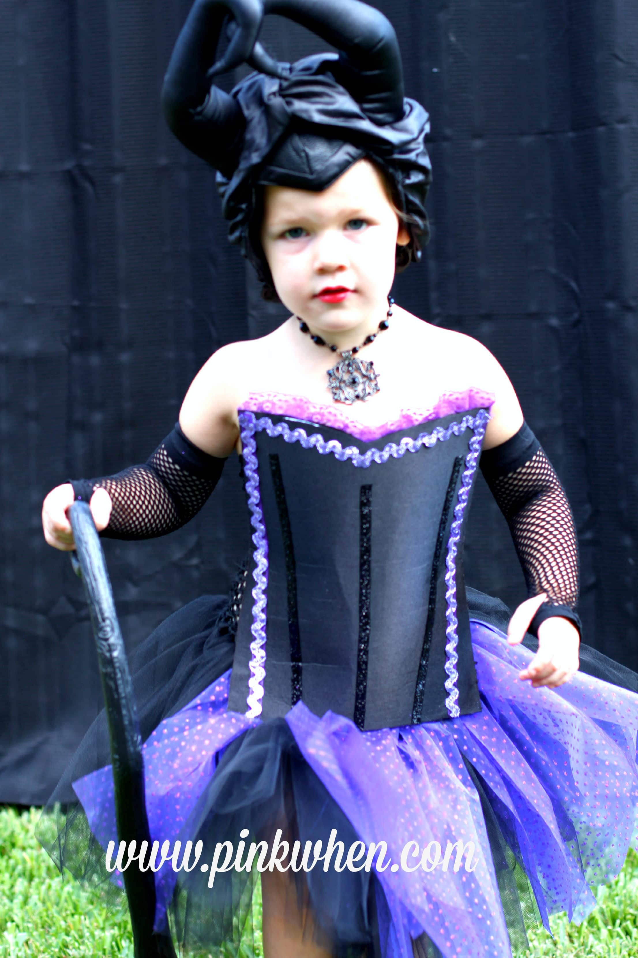 DIY Maleficent Costume
 DIY No Sew Maleficent Costume Page 2 of 2
