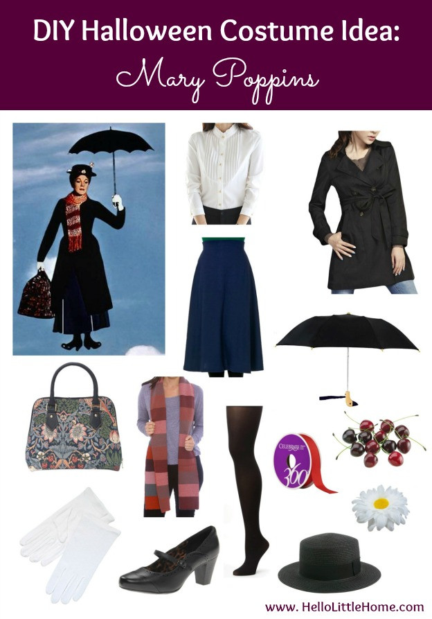 DIY Mary Poppins Costumes
 3 DIY Halloween Costume Ideas