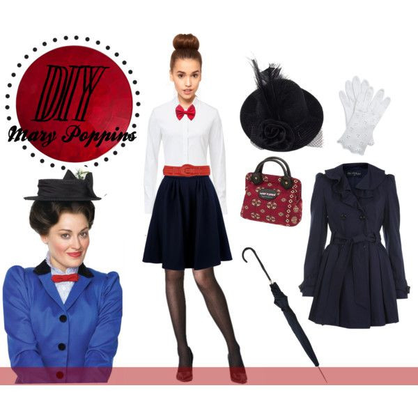 DIY Mary Poppins Costumes
 17 Best images about Halloween costume on Pinterest