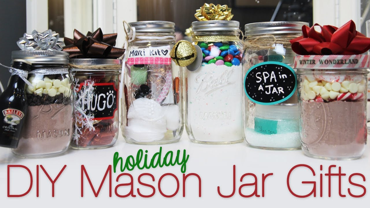 DIY Mason Jar Christmas Gifts
 DIY HOLIDAY MASON JAR GIFT IDEAS on The Hunt