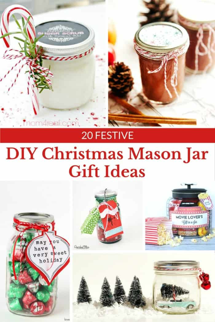 DIY Mason Jar Christmas Gifts
 20 DIY CHRISTMAS MASON JAR GIFT IDEAS