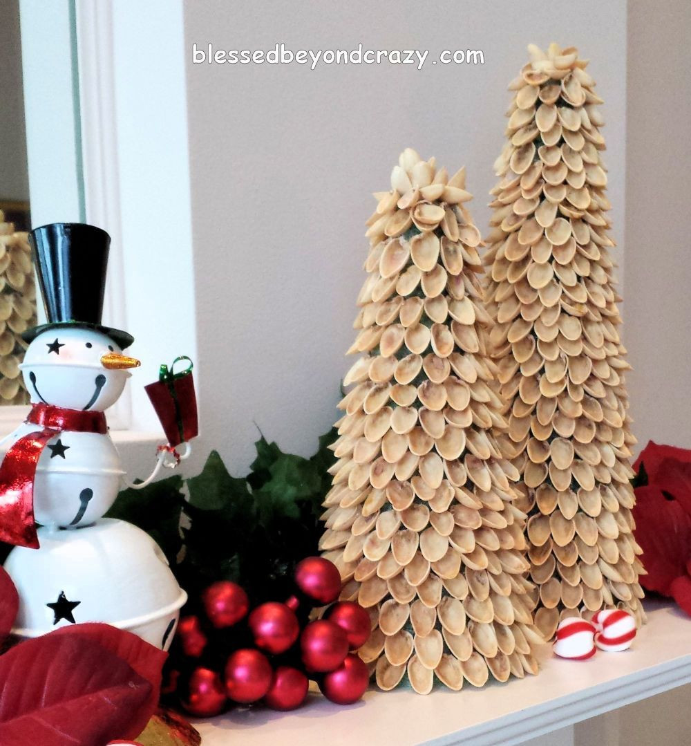 DIY Mini Christmas Tree
 DIY Mini Pistachio Christmas Trees