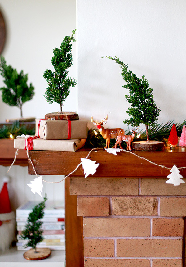 DIY Mini Christmas Trees
 DIY Mini Christmas Trees from Tree Lot Scraps