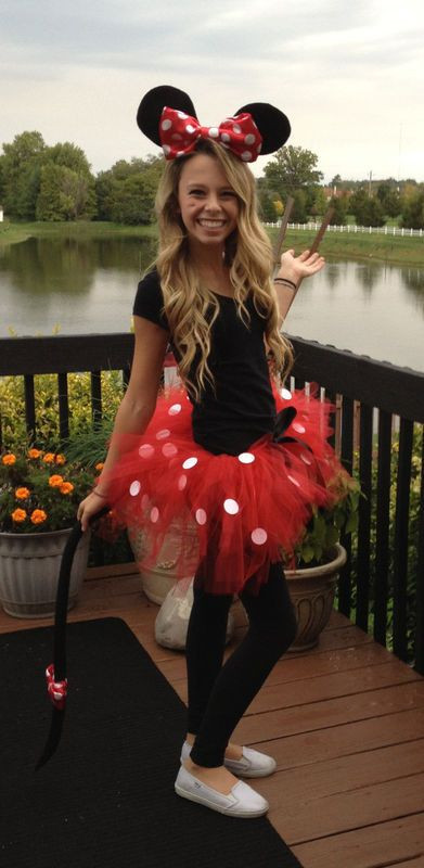 DIY Minnie Mouse Costume For Adults
 diy – this morning with her having coffee