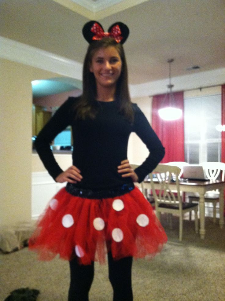 DIY Minnie Mouse Costume For Adults
 Homemade Minnie Mouse costume Disney Stuff