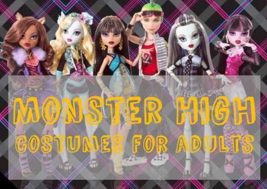 DIY Monster High Costume
 DIY Monster High Costumes for Adults