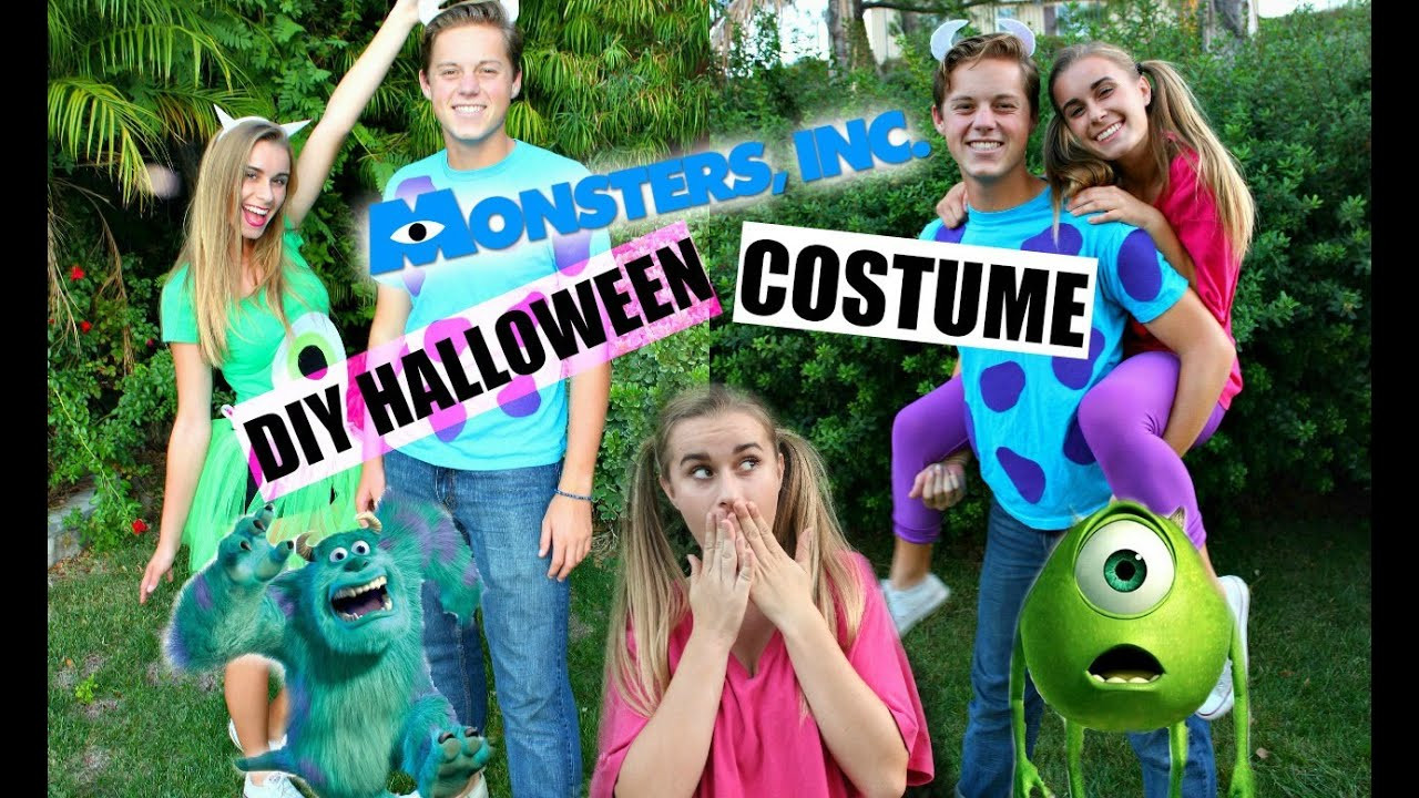 DIY Monsters Inc Costume
 DIY Monsters Inc Inspired Halloween Costumes