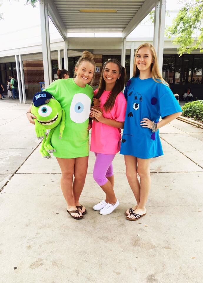 DIY Monsters Inc Costume
 1000 ideas about Disney Halloween Costumes on Pinterest