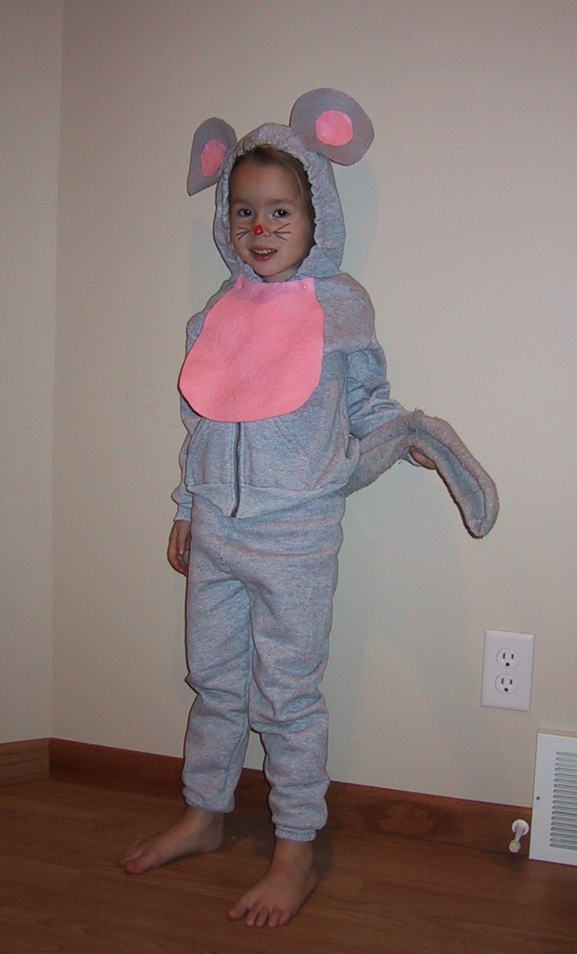 DIY Mouse Costumes
 Homemade Costume Idea Mouse Mommysavers