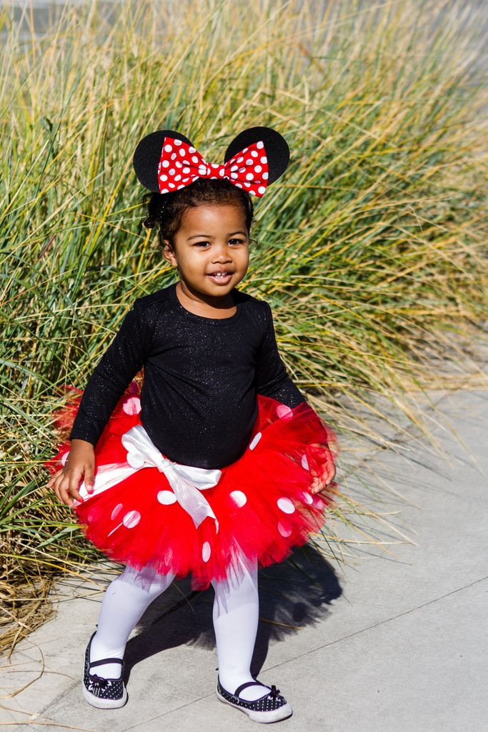 DIY Mouse Costumes
 Minnie Costume for the girls when we go to Mickey s Not So