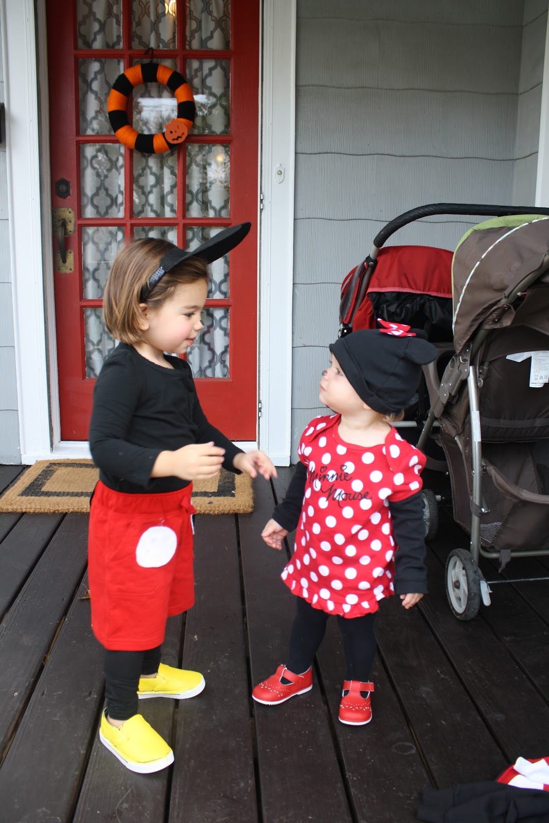 DIY Mouse Costumes
 DIY Halloween Costume Mickey Mouse The Chirping Moms