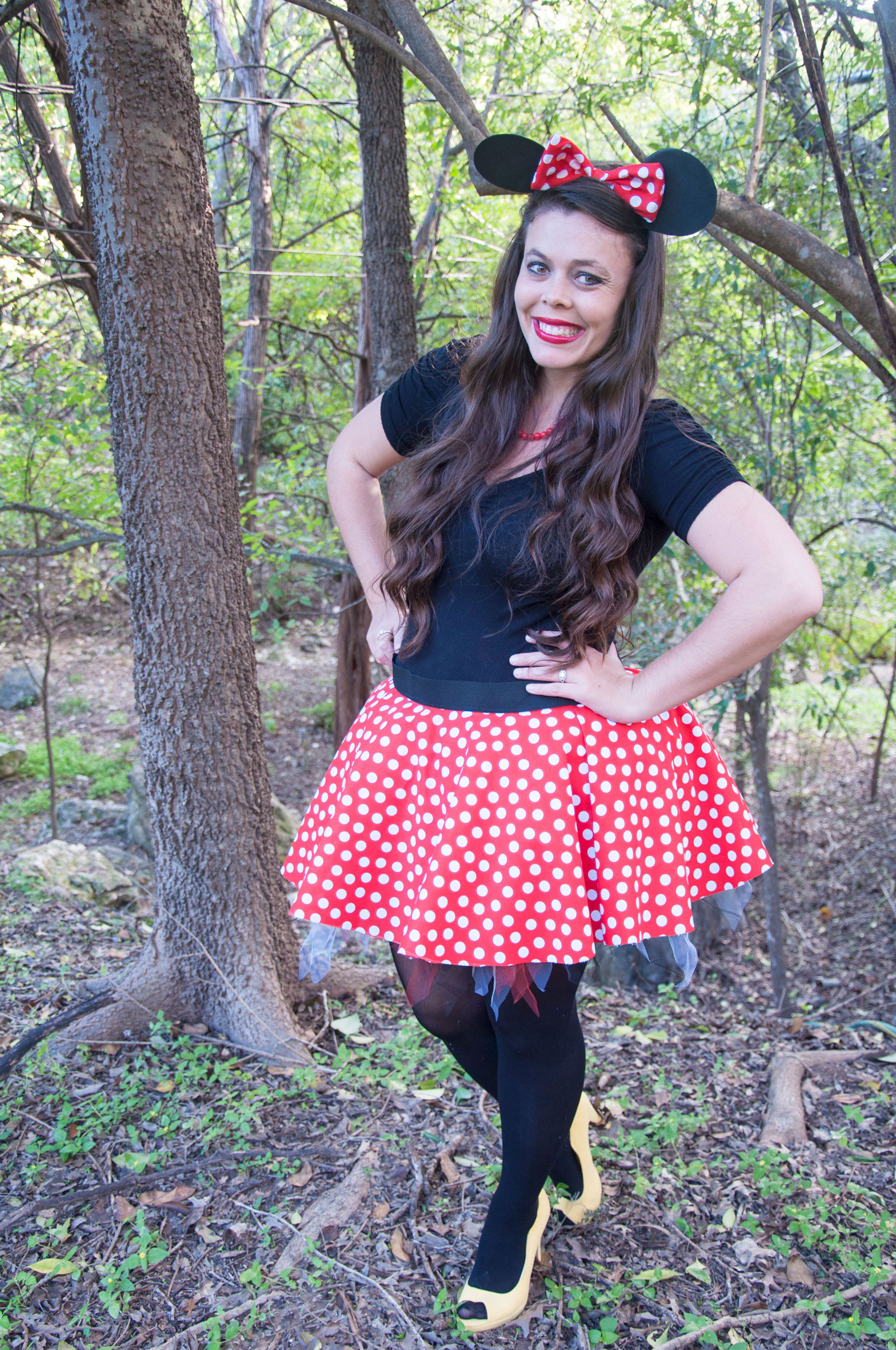 DIY Mouse Costumes
 Minnie Mouse Costume