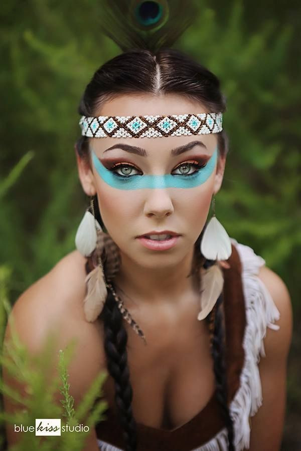 DIY Native American Costume
 30 Easy Halloween Makeup Ideas