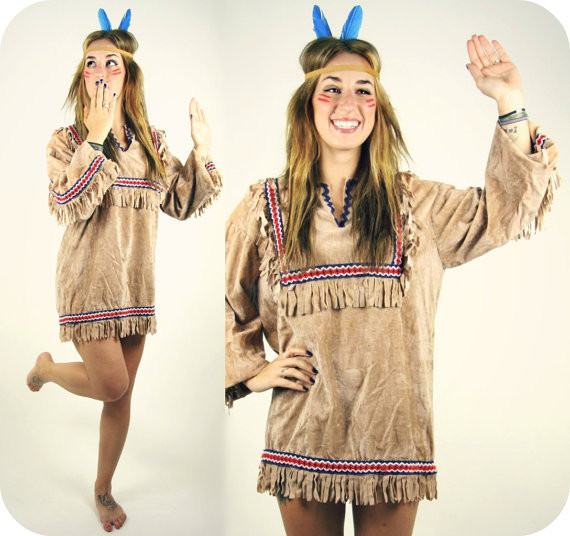 DIY Native American Costume
 Student Be es Expert on “Native Culture” After Attending