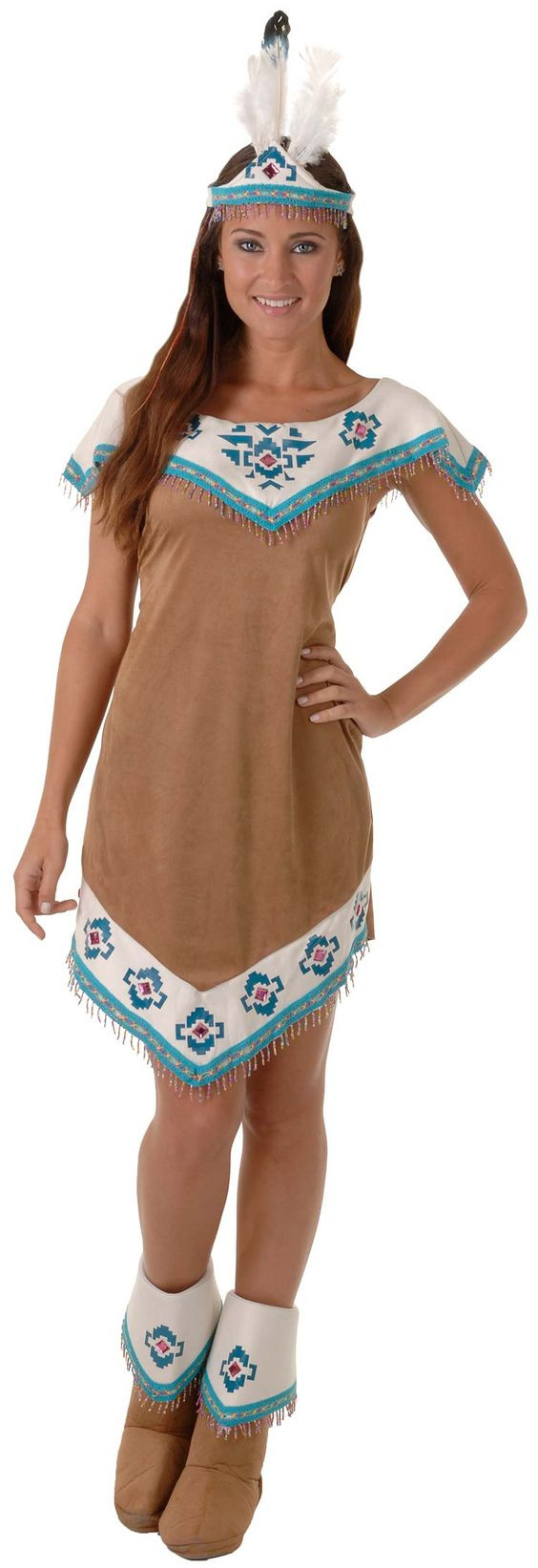 DIY Native American Costume
 Homemade For women and Indian costumes on Pinterest
