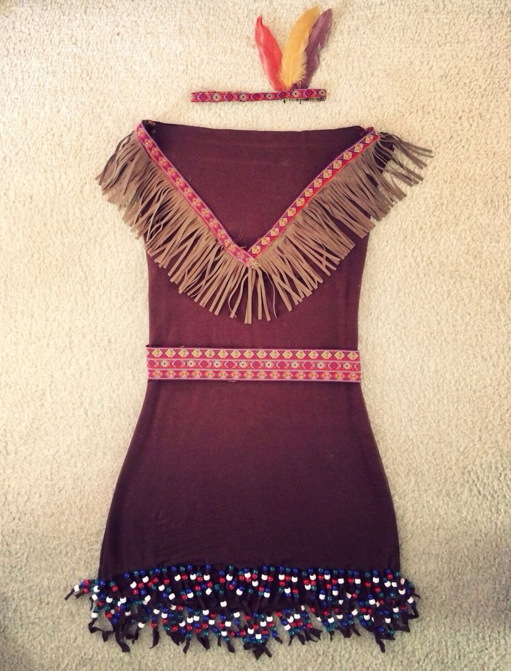 DIY Native American Costume
 25 best ideas about Indian costumes on Pinterest