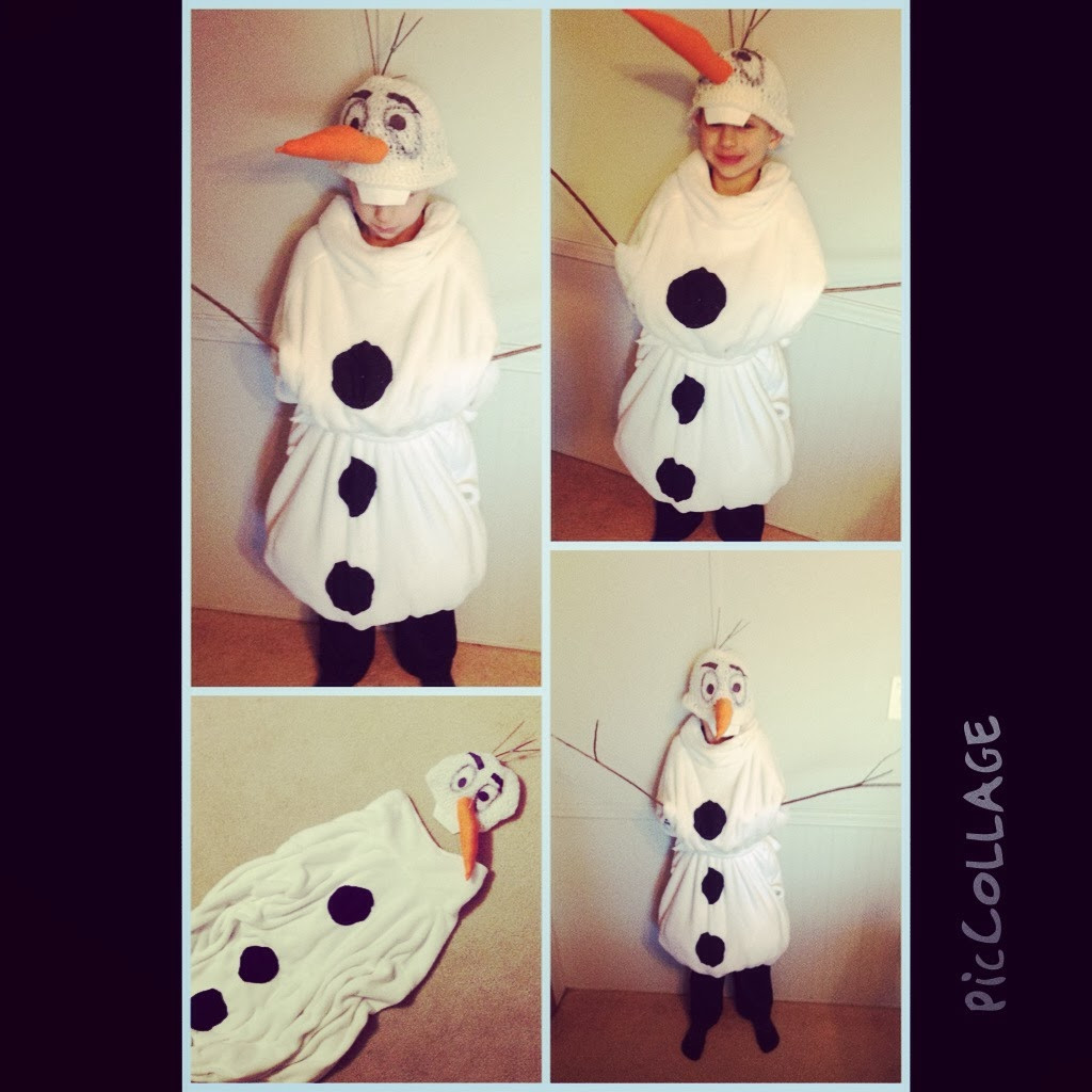 DIY Olaf Costume
 Pinned this & made that Homemade Olaf from Frozen Costume