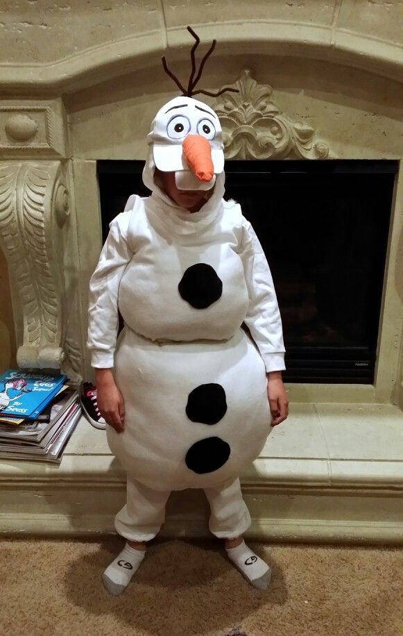 DIY Olaf Costume
 How To Make An Olaf Costume