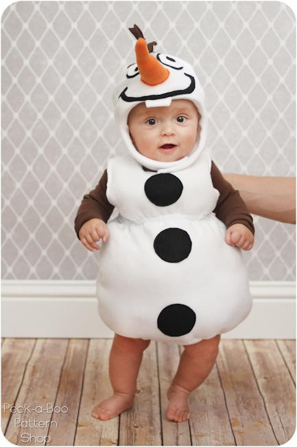 DIY Olaf Costume
 Olaf Baby Halloween Costume