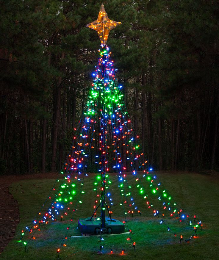 DIY Outdoor Christmas Tree
 32 best images about Our Favorite DIY Ideas on Pinterest