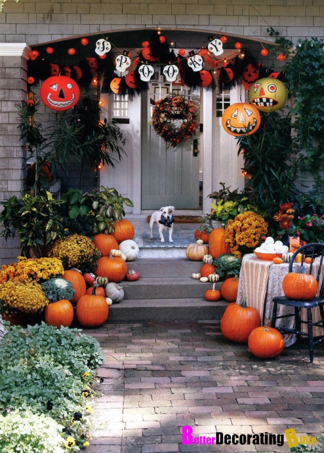 Diy Outdoor Fall Decor
 30 Adorable DIY Fall Porch Ideas