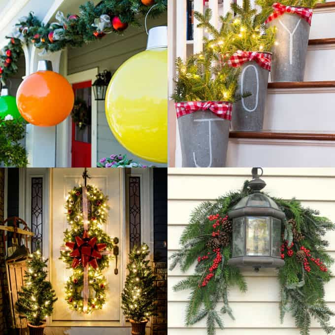 DIY Outside Christmas Decorations
 Gorgeous Outdoor Christmas Decorations 32 Best Ideas