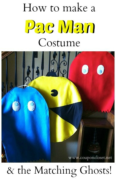 DIY Pacman Costume
 How to Make a Pacman Costume and Matching Ghost Costumes