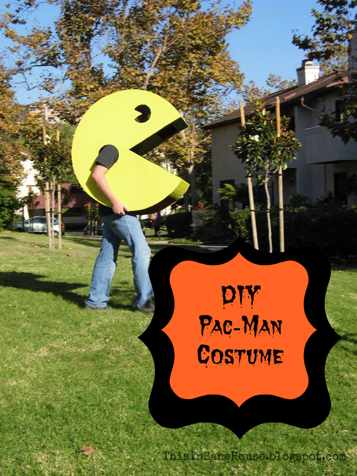 DIY Pacman Costume
 This inSane House DIY Pac Man Costume For Under $15