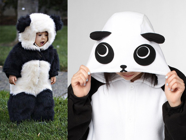 DIY Panda Costume
 Very Fond Some of My Favorite DIY Halloween Costume Ideas