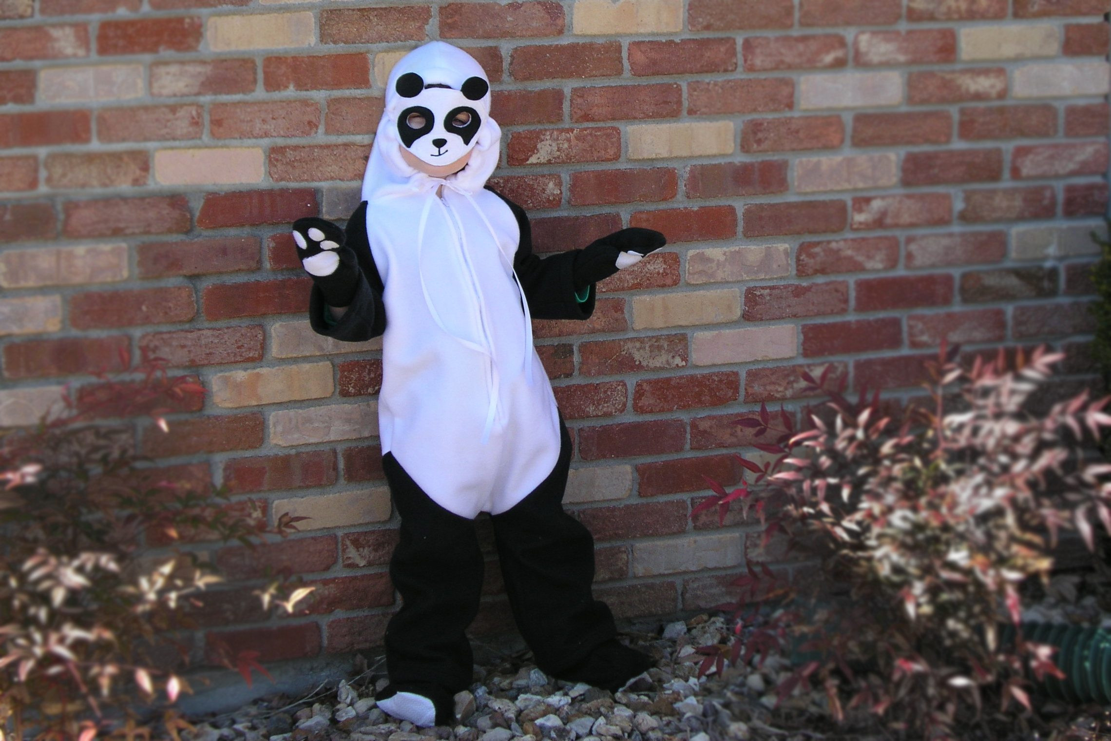 DIY Panda Costume
 How to Make a Homemade Panda Costume with