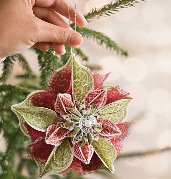 DIY Paper Christmas Ornament
 Decorate Your Christmas Tree With Beautiful DIY Paper