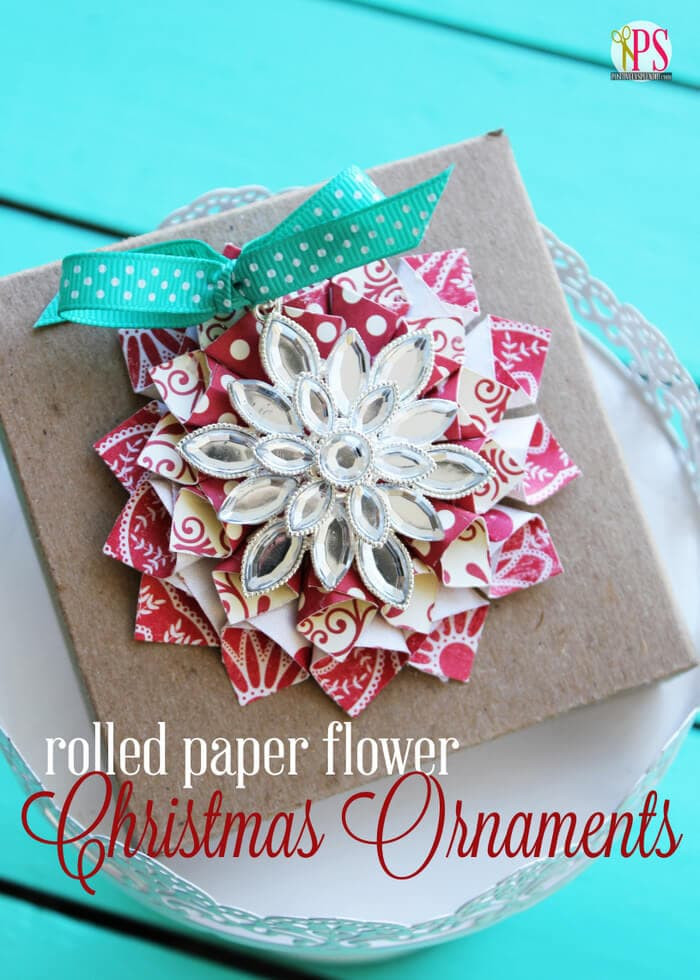 DIY Paper Christmas Ornament
 Tons of Handmade Christmas Ideas Decor Gifts and Recipes