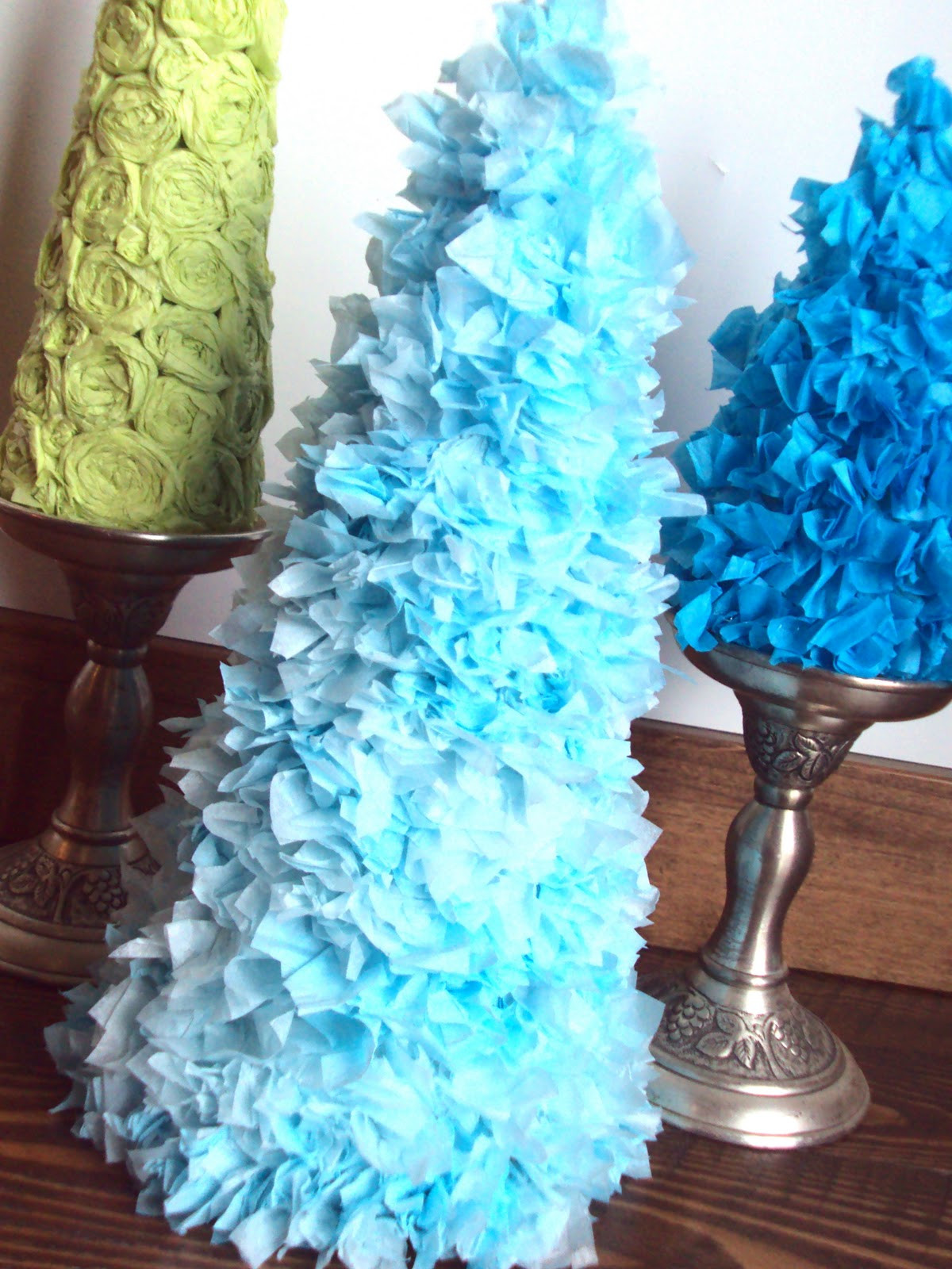 DIY Paper Christmas Tree
 Spunky Junky Tutorial Tuesday Tissue Paper Christmas