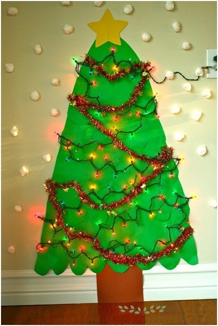 DIY Paper Christmas Tree
 DIY Christmas Craft Idea for Toddlers