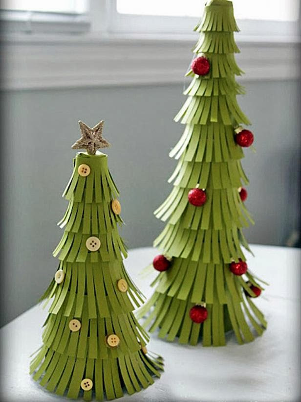 DIY Paper Christmas Trees
 DIY Christmas Trees Ideas DIY Craft Projects