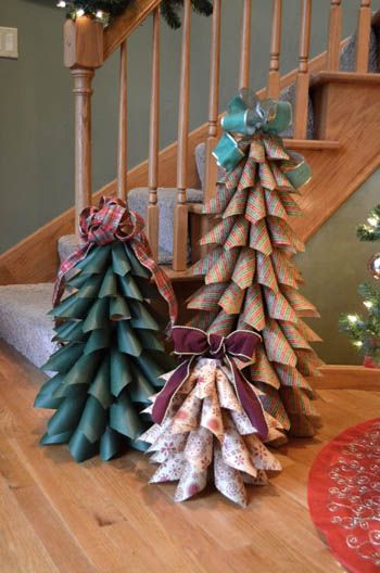 DIY Paper Christmas Trees
 DIY unique Christmas trees for Christmas decorations 2015