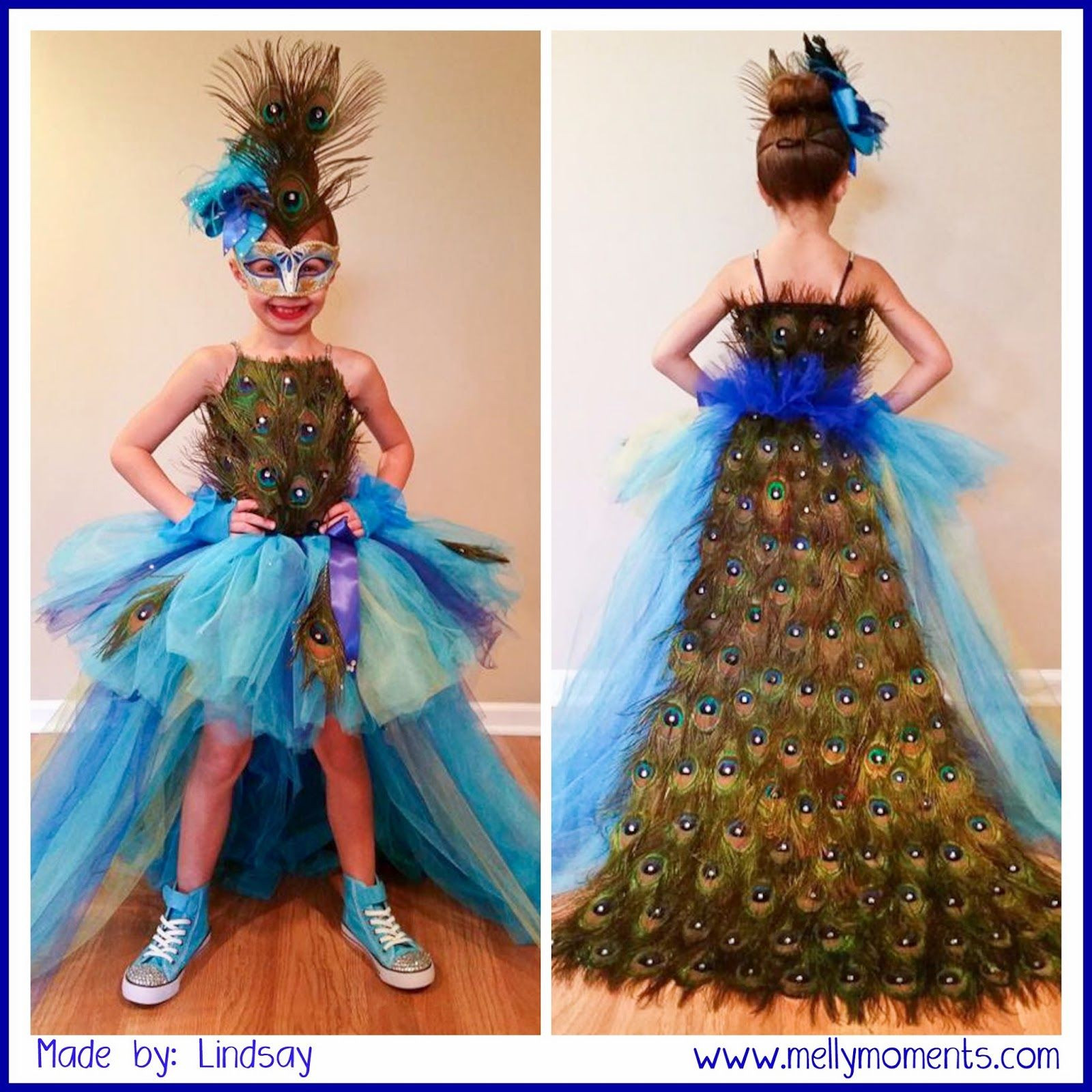 DIY Peacock Costume
 DIY Halloween Costumes on Melly Moments Blog e check