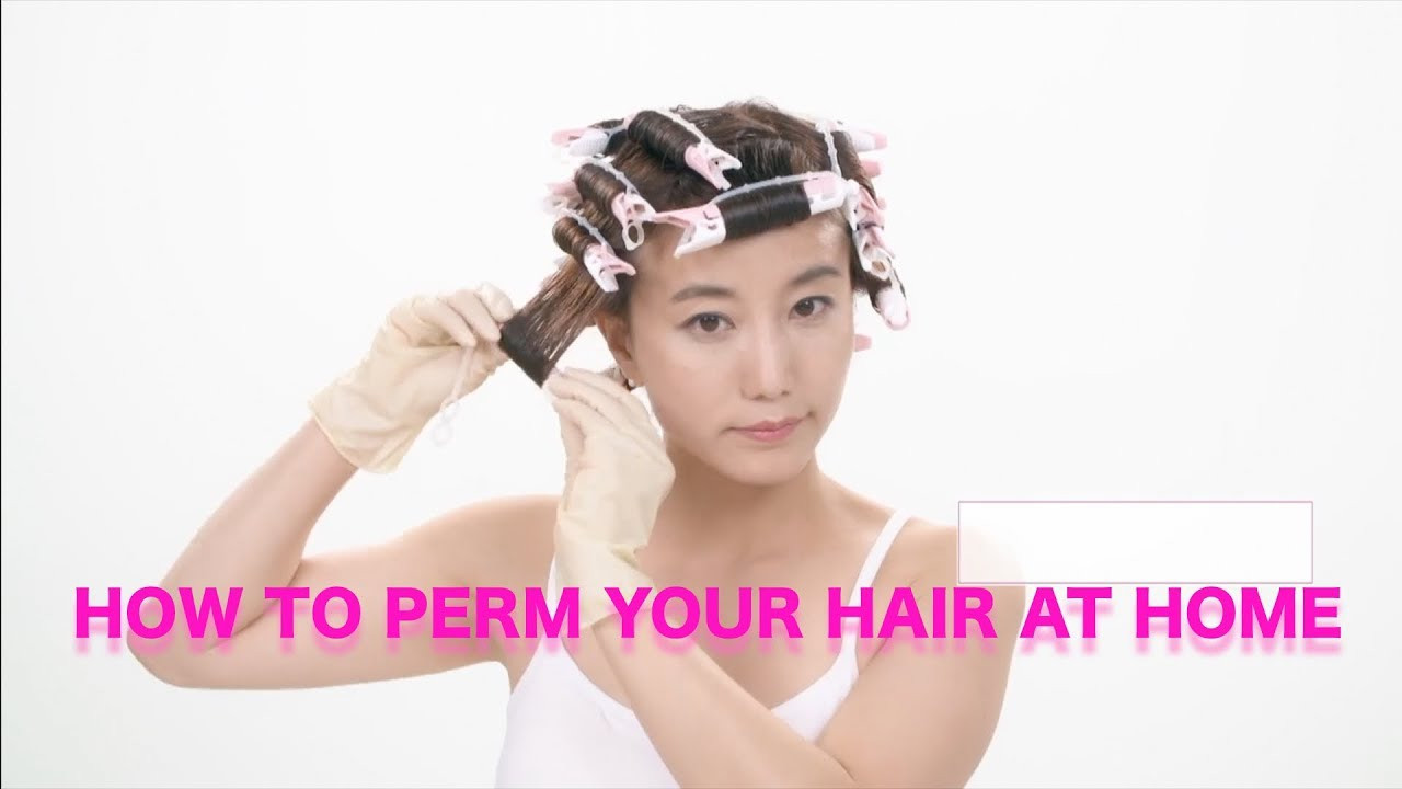 DIY Perm Hair
 How to Perm Your Hair at Home DIY Curl Perm