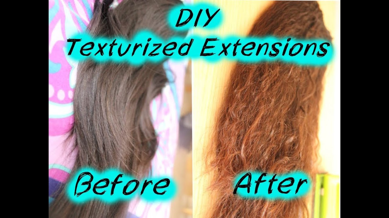 DIY Perm Hair
 DIY "Yaki" Extensions How to Texturize Sliky Hair with a