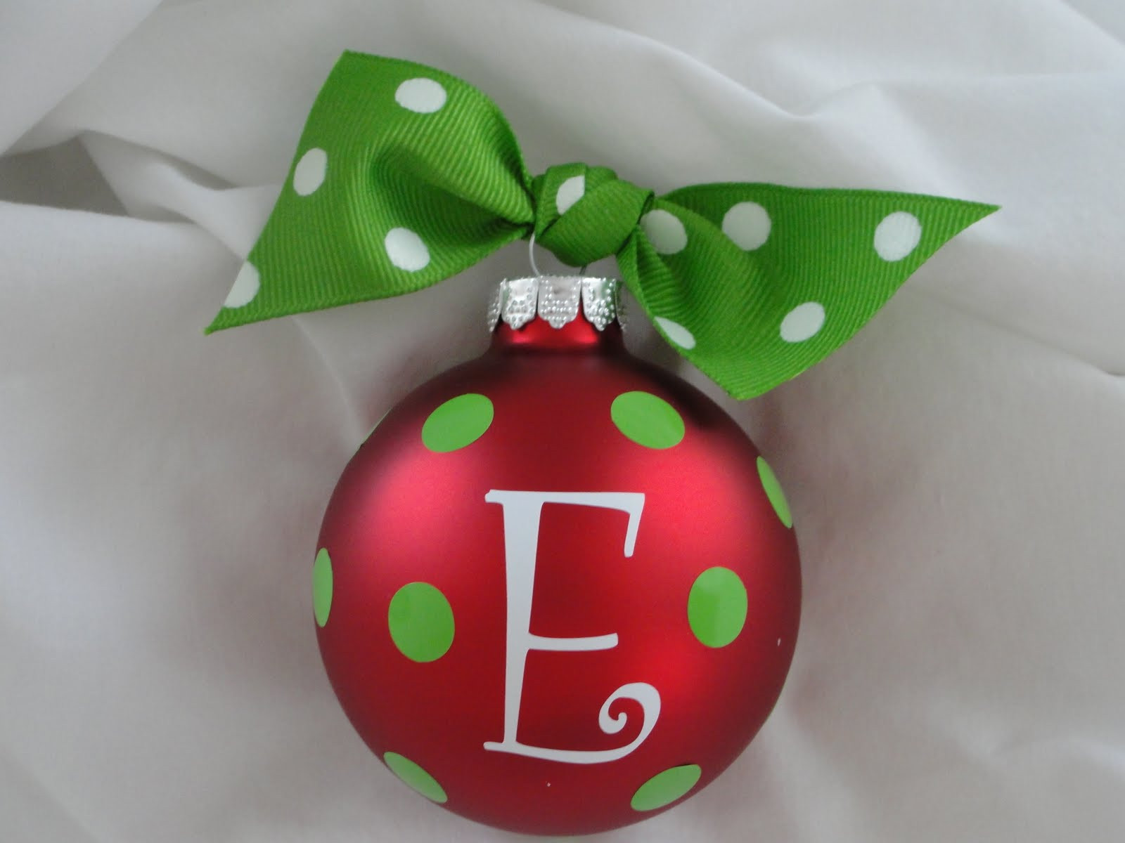 DIY Personalized Christmas Ornaments
 Piccadilly Peddlers Christmas in July