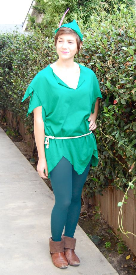 DIY Peter Pan Costume
 1026 best MNSSHP Costume Ideas images on Pinterest
