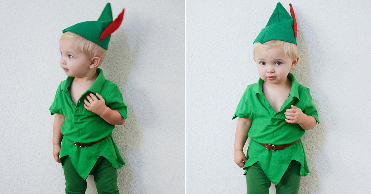 DIY Peter Pan Costume
 DIY Peter Pan Halloween Costume for Kids