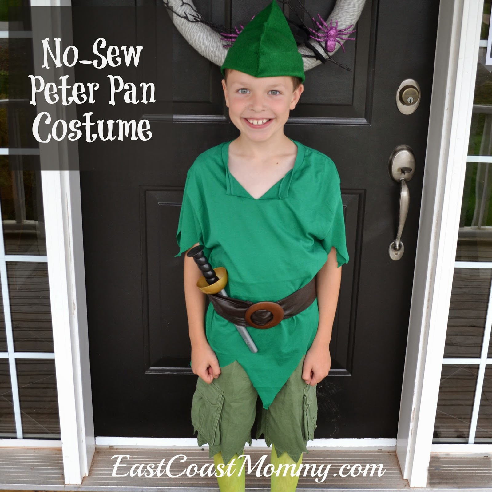 DIY Peter Pan Costume
 East Coast Mommy DIY Peter Pan Costume