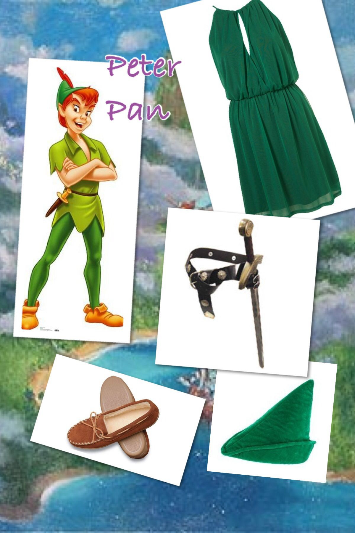 DIY Peter Pan Costume
 Women s peter pan costume diy 2Spooky