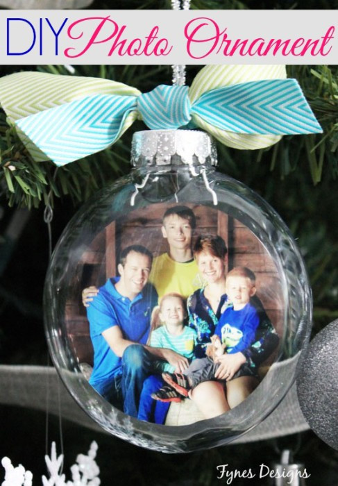 DIY Photo Christmas Ornaments
 40 DIY Homemade Christmas Ornaments To Decorate the Tree