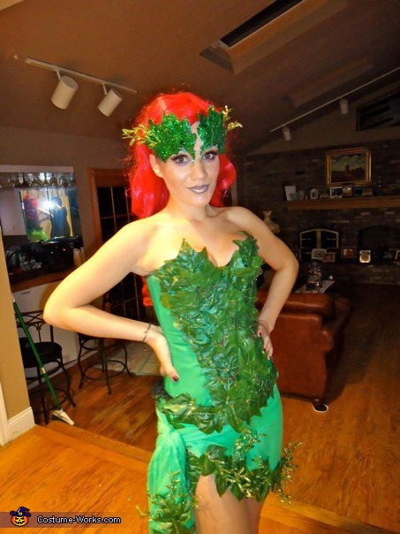 DIY Poison Ivy Costume
 DIY Poison Ivy Costume Idea for a Women 3 4