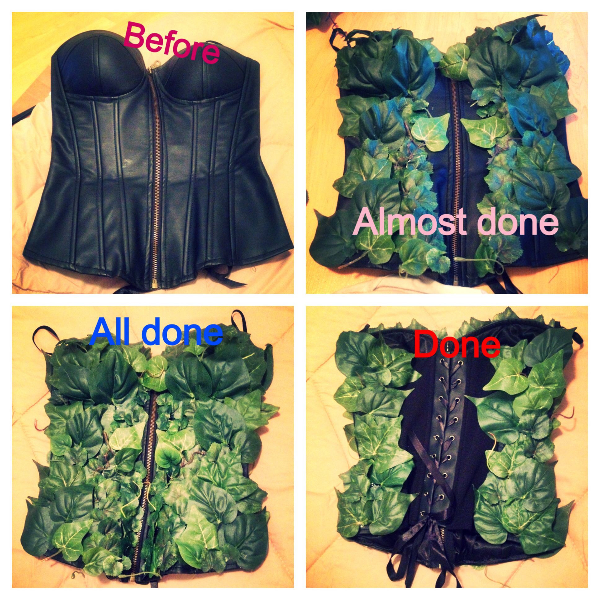 DIY Poison Ivy Costume
 DIY poison ivy costume My Style Pinterest