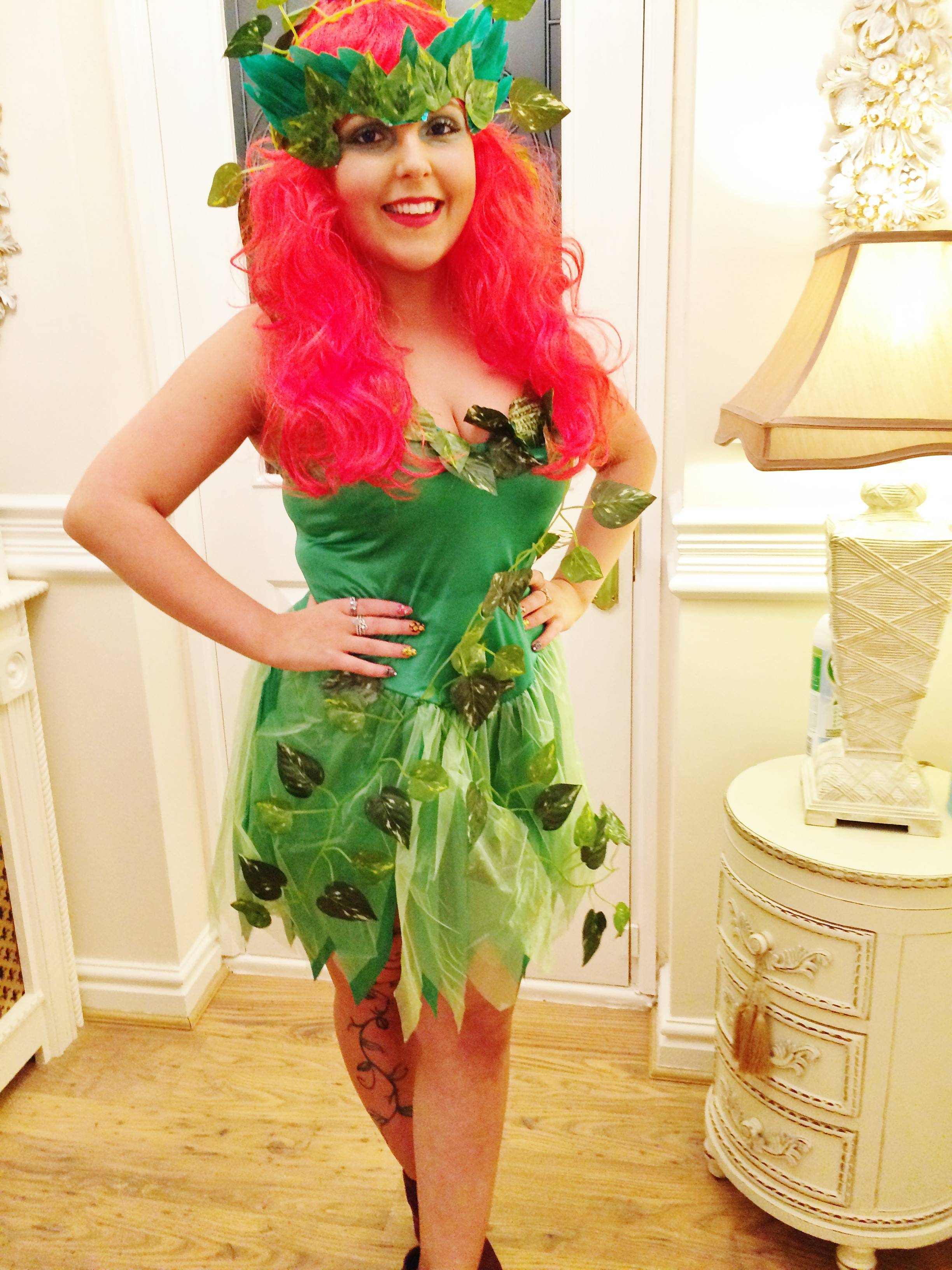 DIY Poison Ivy Costume
 OOTD