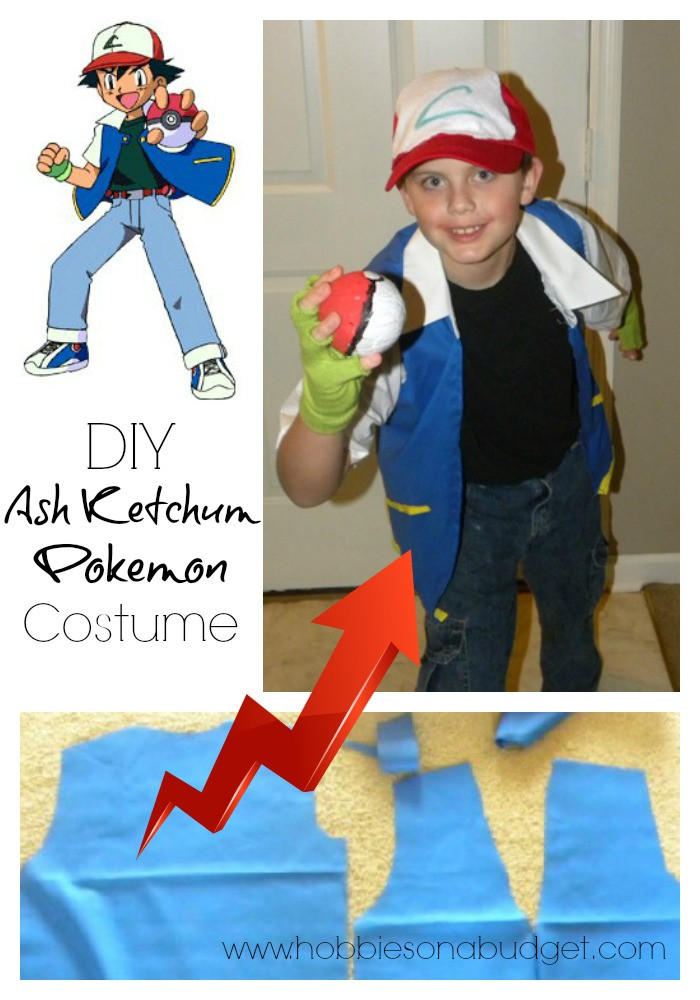 DIY Pokemon Costumes
 DIY Ash Ketchum Pokemon Costume Hobbies on a Bud