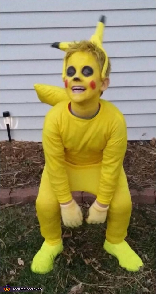 DIY Pokemon Costumes
 Homemade Pikachu Costume